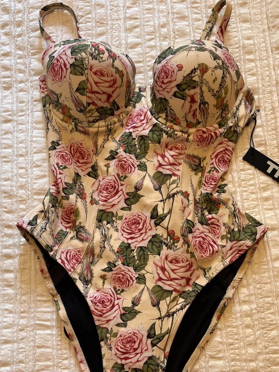 Ta3 Other - TA3 - Hi Cut Lushy Thorny Rose - Regular/Long, Large C-cup